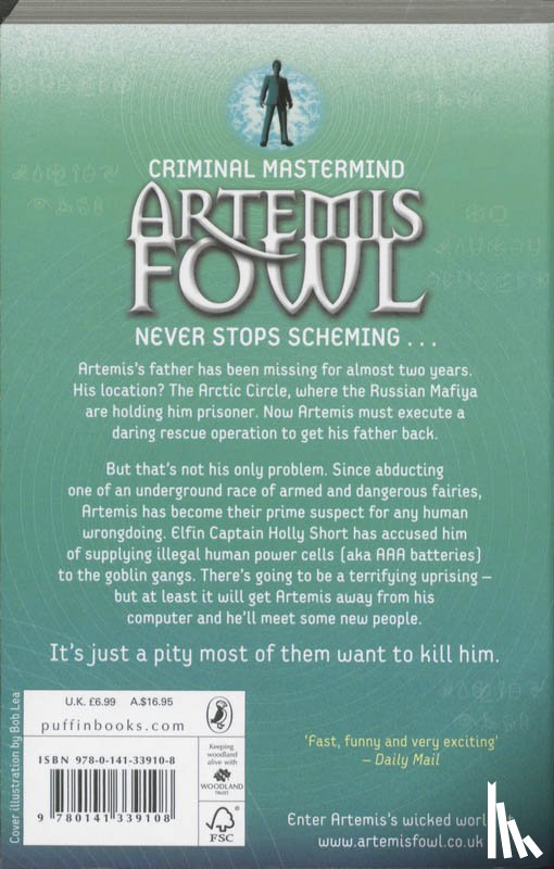 Colfer, Eoin - Artemis Fowl and The Arctic Incident
