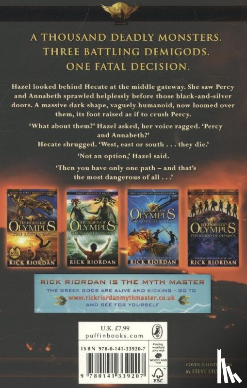 Riordan, Rick - The House of Hades (Heroes of Olympus Book 4)