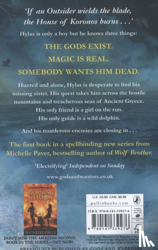 Paver, Michelle - The Outsiders (Gods and Warriors Book 1)