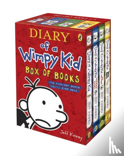 Kinney, Jeff - Diary of a Wimpy Kid Box of Books