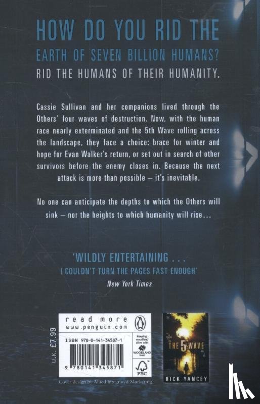 Yancey, Rick - The 5th Wave: The Infinite Sea (Book 2)