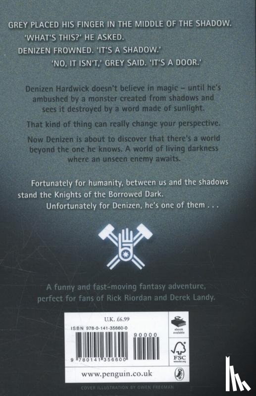 Rudden, Dave - Knights of the Borrowed Dark (Knights of the Borrowed Dark Book 1)