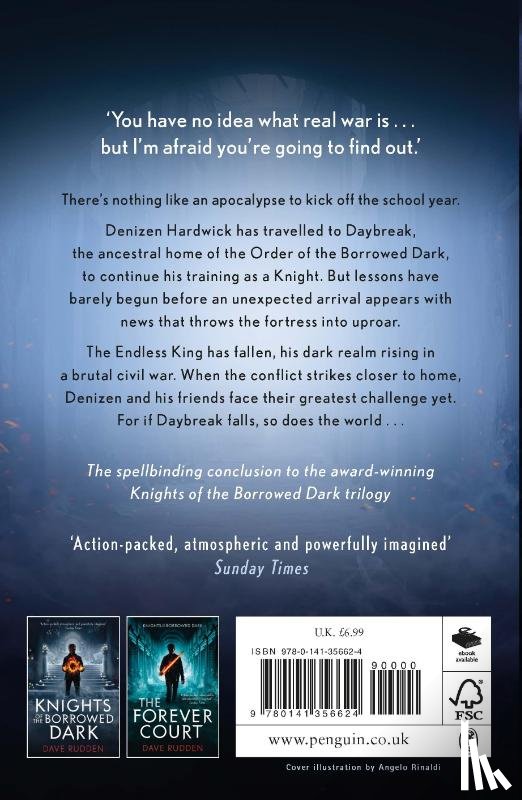 Rudden, Dave - The Endless King (Knights of the Borrowed Dark Book 3)