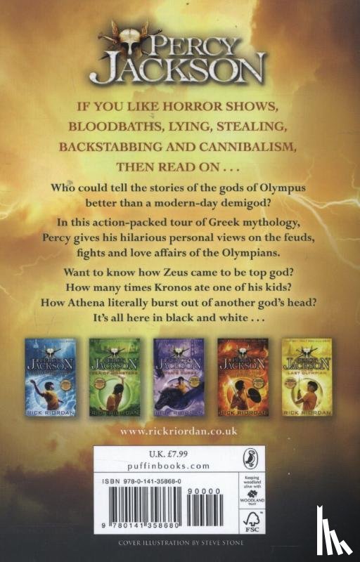 Riordan, Rick - Percy Jackson and the Greek Gods