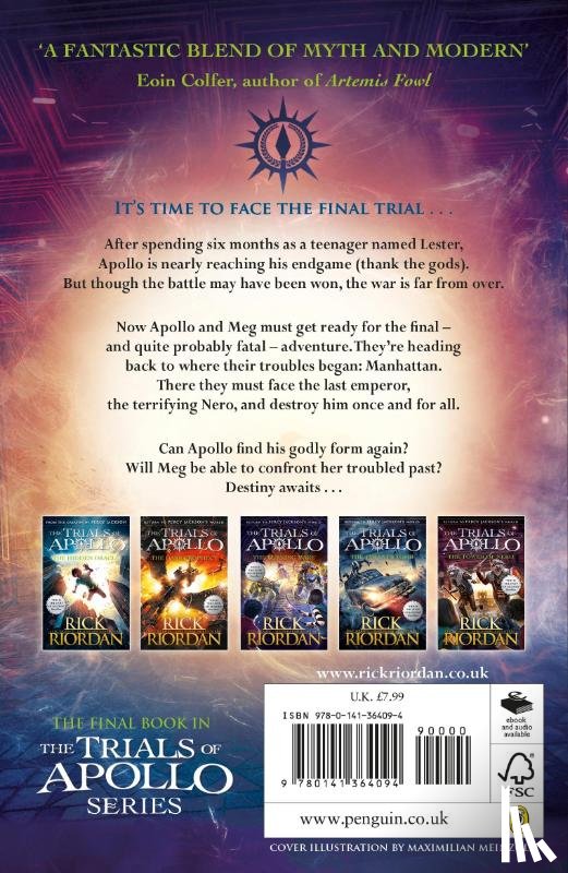 Riordan, Rick - The Tower of Nero (The Trials of Apollo Book 5)