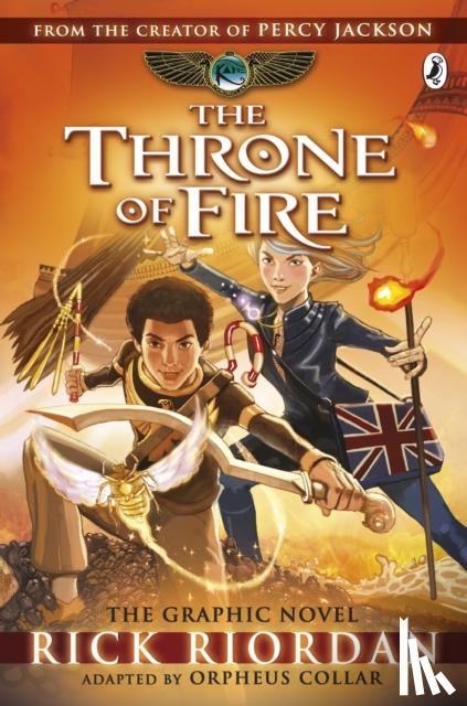 Riordan, Rick - The Throne of Fire: The Graphic Novel (The Kane Chronicles Book 2)