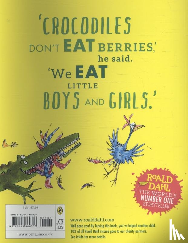 Dahl, Roald - The Enormous Crocodile (Colour Edition)