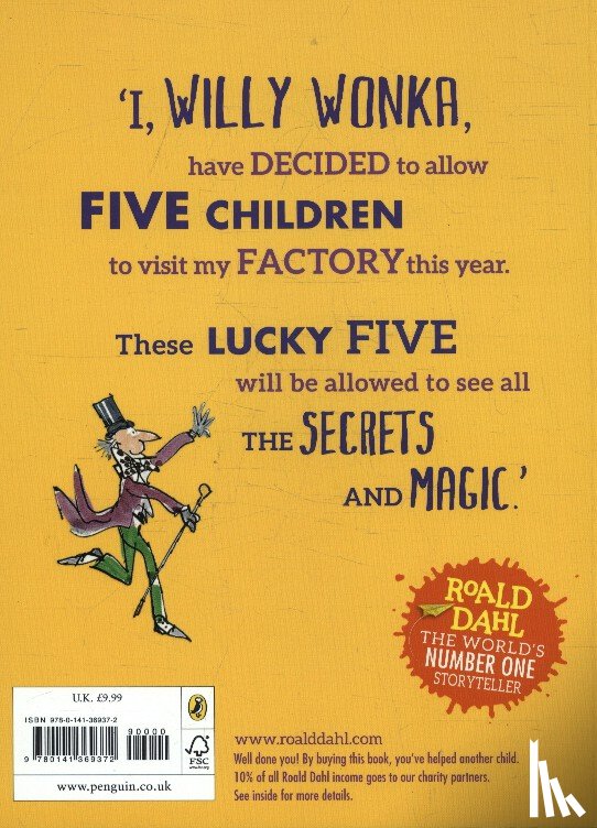 Dahl, Roald - Charlie and the Chocolate Factory (Colour Edition)