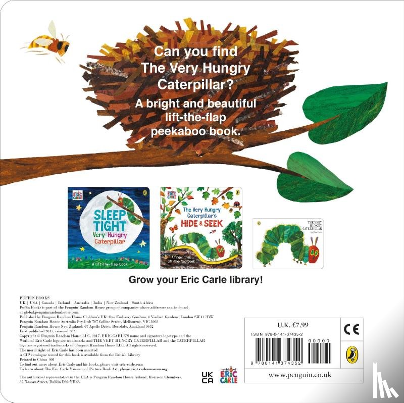 Carle, Eric - Where is the Very Hungry Caterpillar?