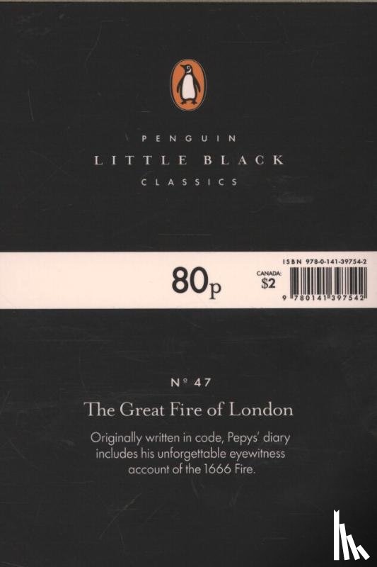 Pepys, Samuel - The Great Fire of London