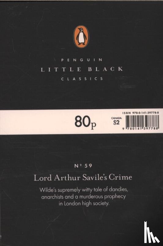 Wilde, Oscar - Lord Arthur Savile's Crime