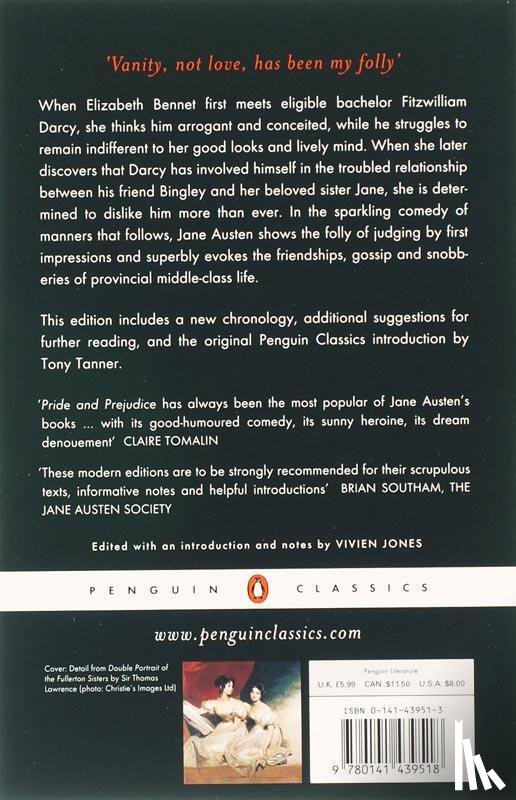 Austen, Jane - Pride and Prejudice