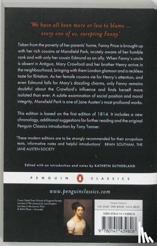 Austen, Jane - Mansfield Park