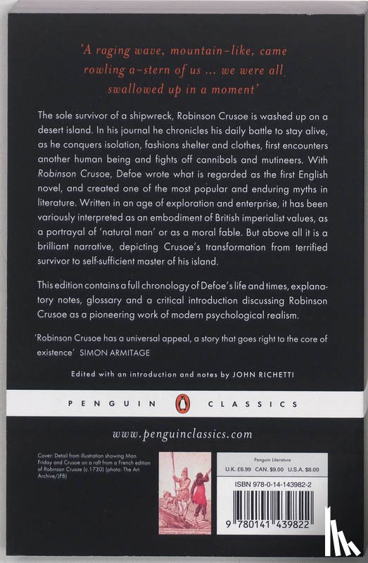 Defoe, Daniel - Robinson Crusoe