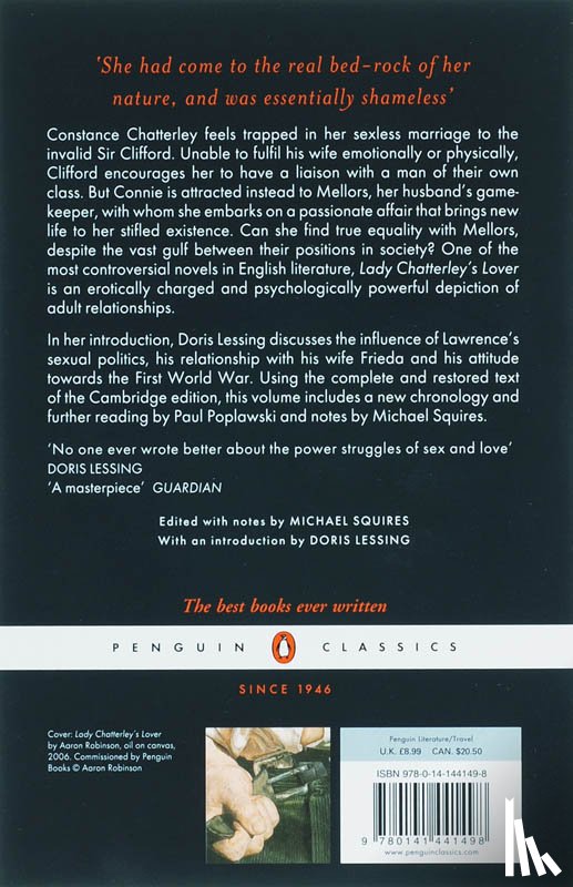 Lawrence, D. H. - Lady Chatterley's Lover