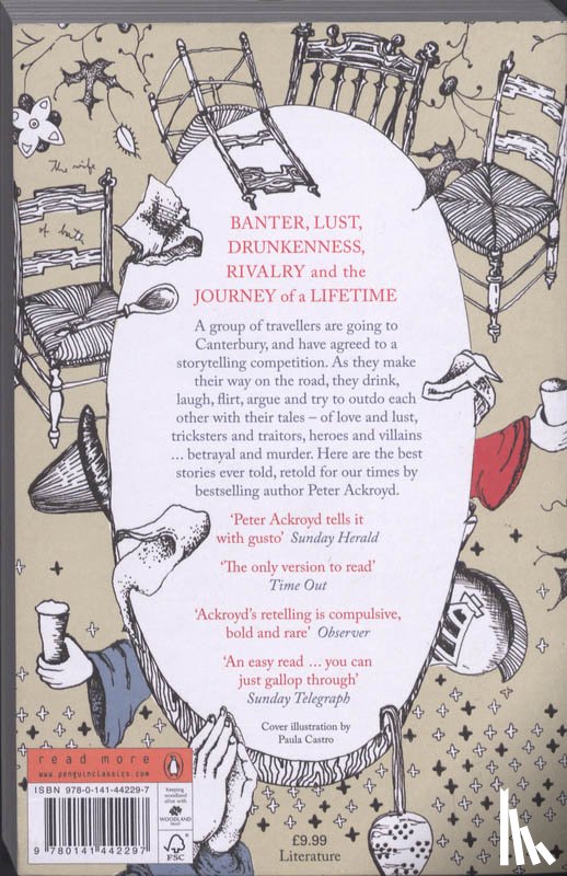 Chaucer, Geoffrey, Ackroyd, Peter - The Canterbury Tales: A retelling by Peter Ackroyd