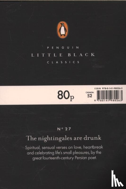 Hafez - The Nightingales are Drunk