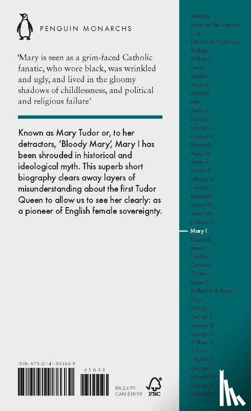 Edwards, John - Mary I (Penguin Monarchs)