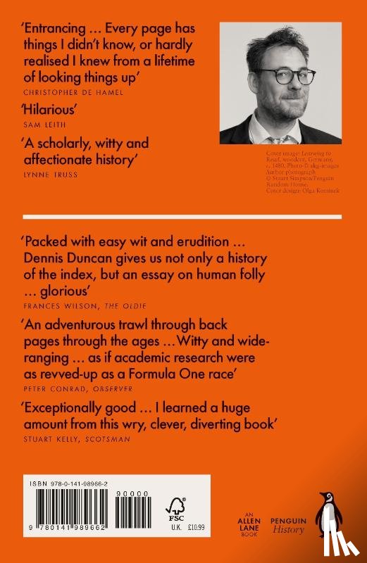 Duncan, Dennis - Index, A History of the
