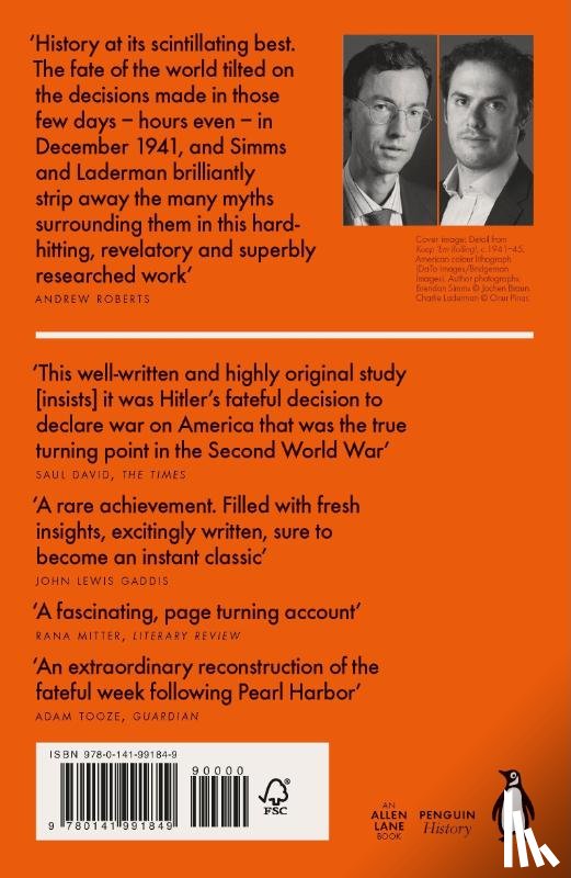 Simms, Brendan, Laderman, Charlie - Hitler's American Gamble