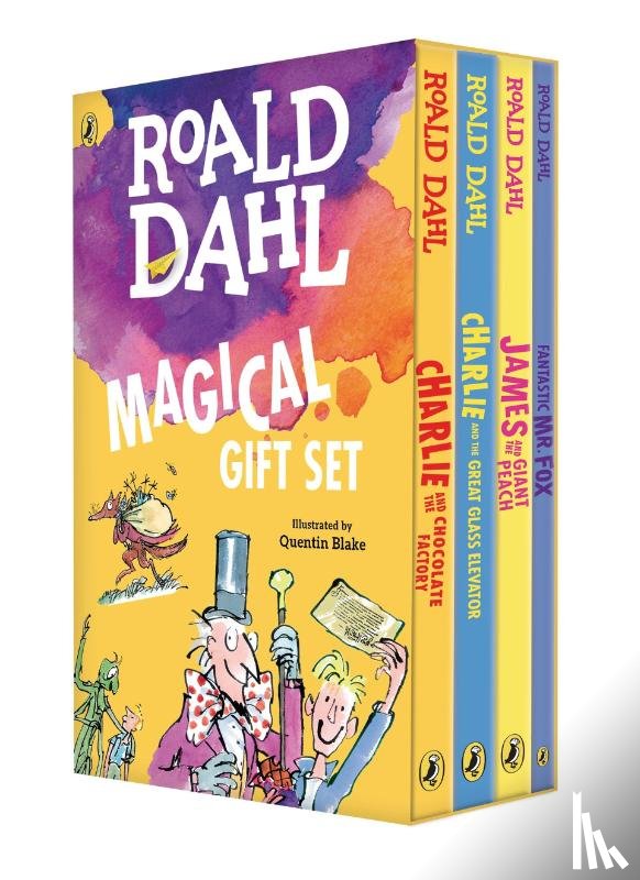 Dahl, Roald - BOXED-ROALD DAHL MAGICAL GI 4V