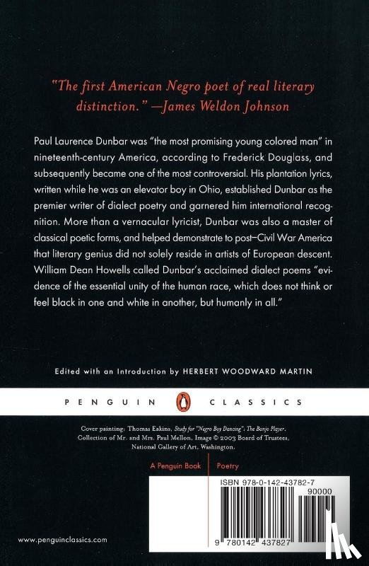 Paul Laurence Dunbar - Selected Poems