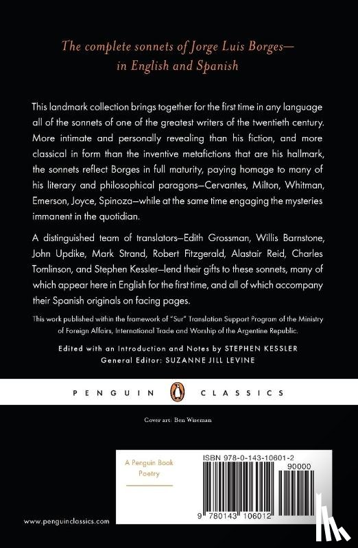 Jorge Luis Borges, Suzanne Jill Levine, Stephen Kessler - The Sonnets