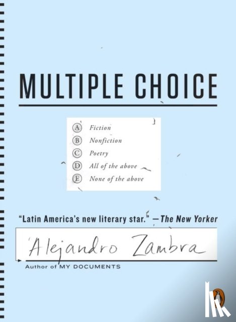 Zambra, Alejandro - Multiple Choice