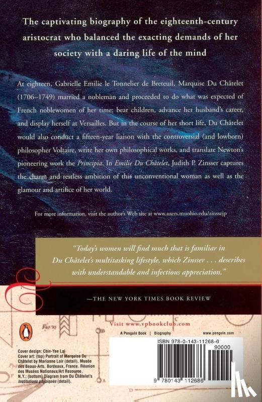 Zinsser, Judith P. - Emilie Du Chatelet