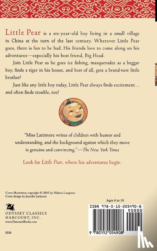 Lattimore, Eleanor Frances - Little Pear and His Friends
