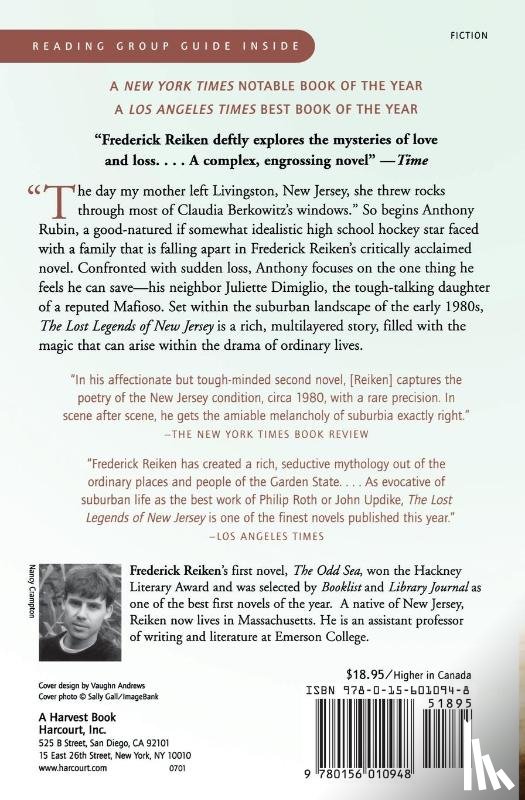 Reiken, Frederick - The Lost Legends of New Jersey