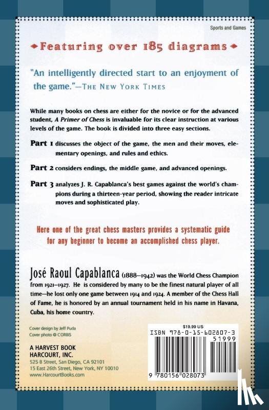 Capablanca, Jose R. - A Primer of Chess