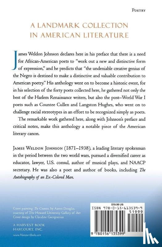  - THE BOOK OF AMERICAN NEGRO POETRY