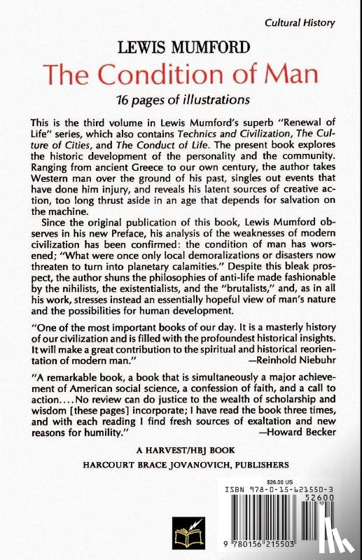 Mumford, Lewis - The Condition of Man