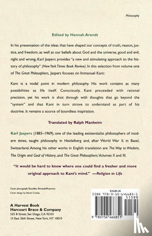 Jaspers, Karl - Kant
