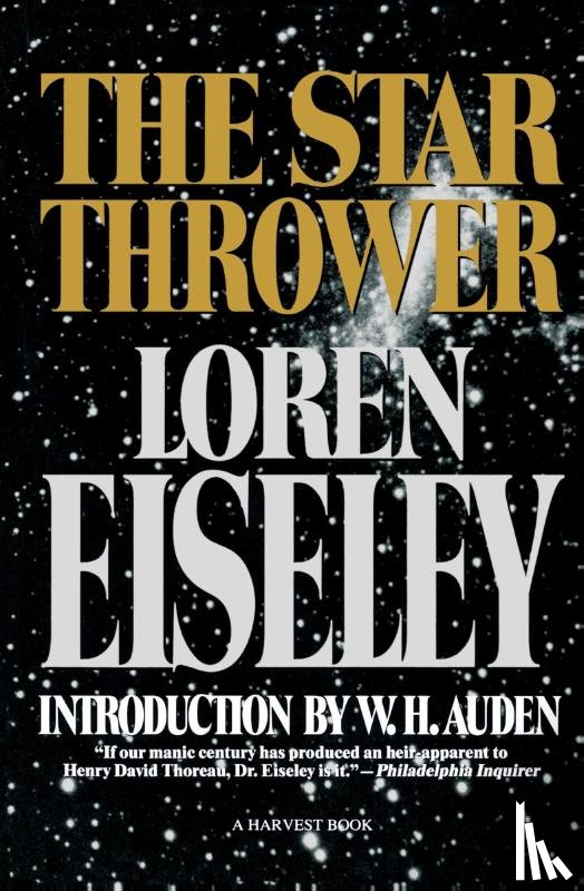 Eiseley, Loren, Eisley, Loren - The Star Thrower