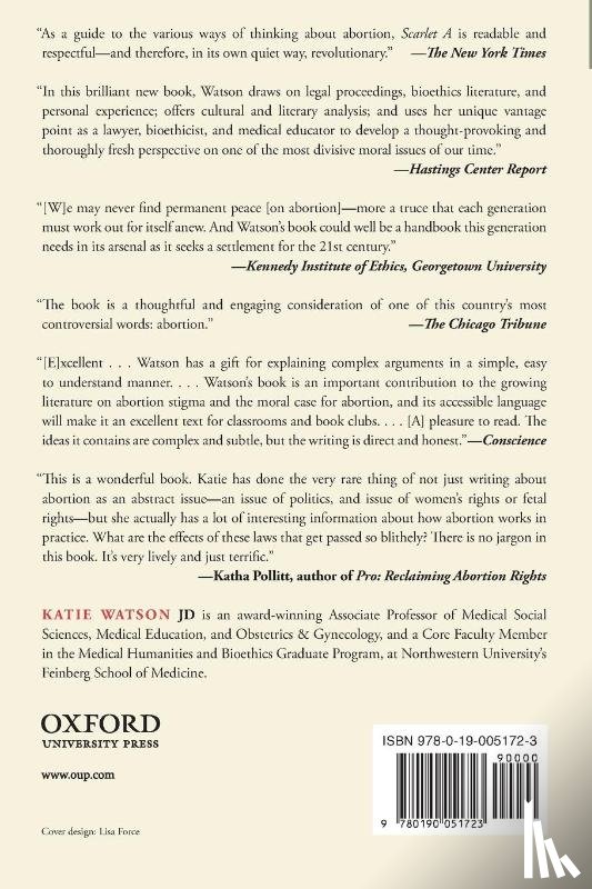 Watson, Katie (Associate Professor of Medical Social Sciences - Scarlet A