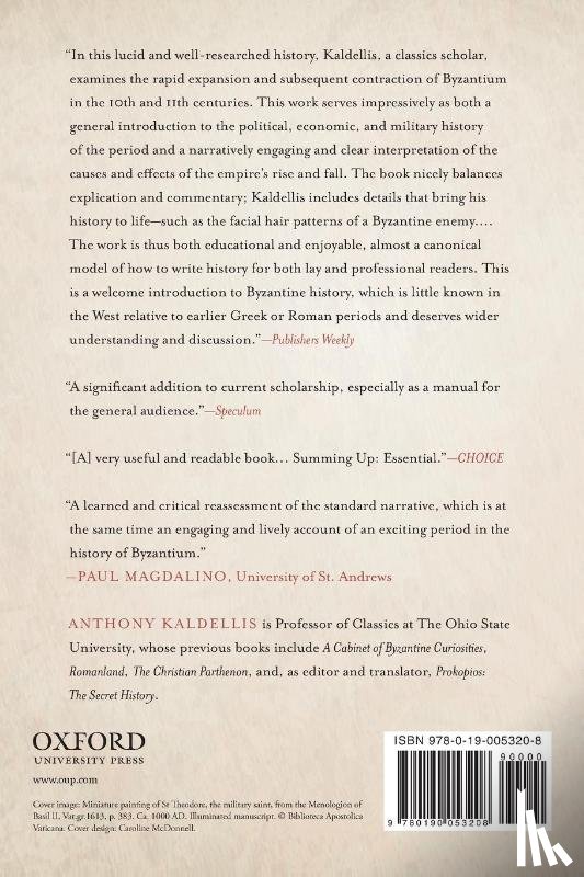 Kaldellis, Anthony (Professor of Greek and Latin - Streams of Gold, Rivers of Blood