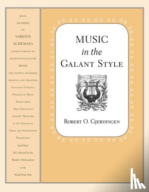 Gjerdingen, Robert (Professor of Music - Music in the Galant Style