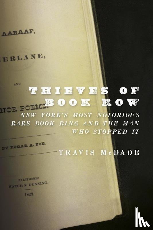 McDade, Travis (Associate professor of library administration and curator of law rare books - Thieves of Book Row