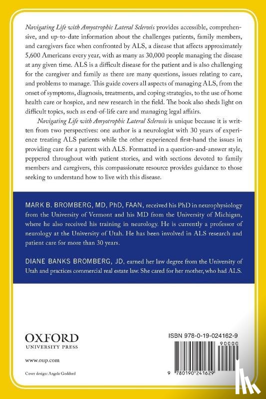 Bromberg, Mark B. (Prof, Banks Bromberg, Diane (JD - Navigating Life with Amyotrophic Lateral Sclerosis