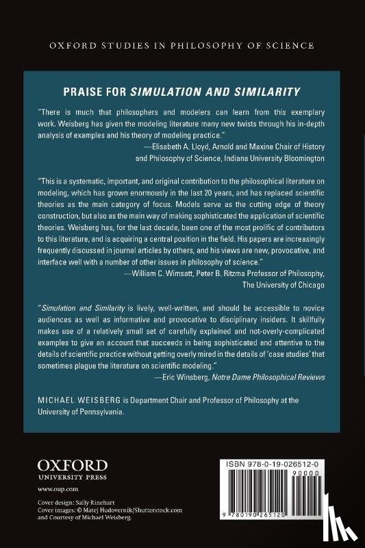 Weisberg, Michael (Department Chair and Professor - Simulation and Similarity