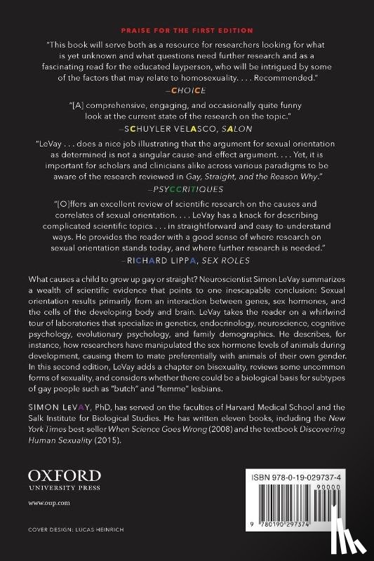 LeVay, Simon - Gay, Straight, and the Reason Why