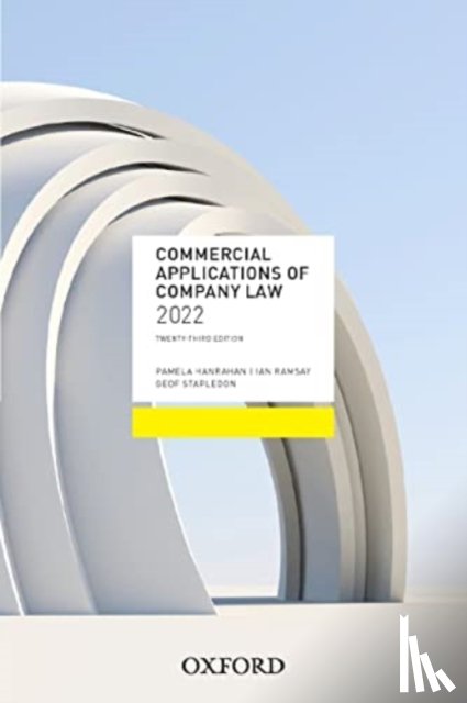 Hanrahan, Pamela (Professor, Ramsay, Ian (Professor, Stapledon, Geof (Vice President Governance - Commercial Applications of Company Law 2022