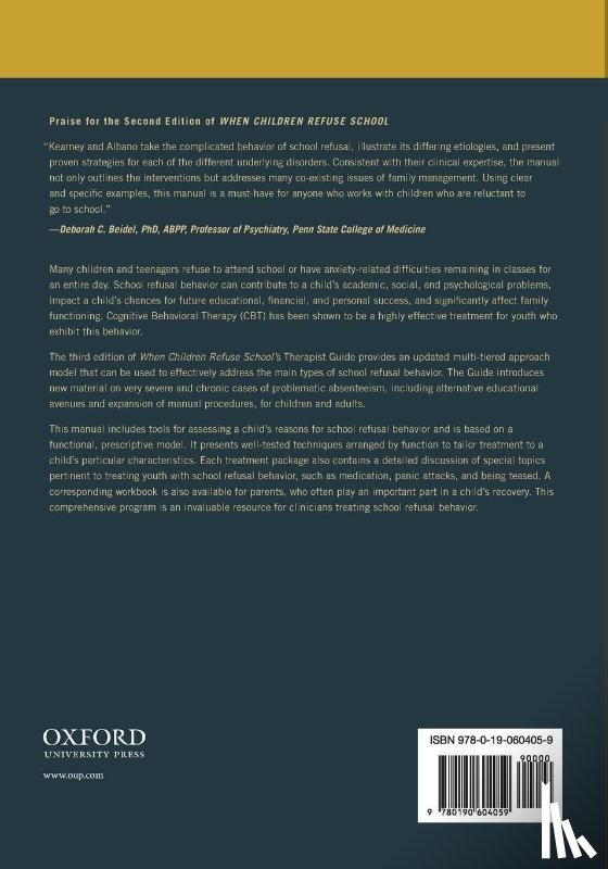 Kearney, Christopher A., Albano, Anne Marie - When Children Refuse School