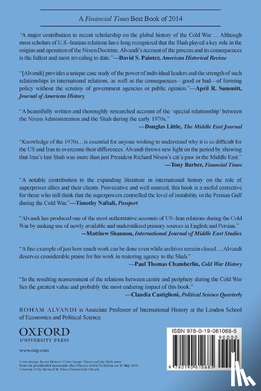 Alvandi, Roham (Assistant Professor of International History - Nixon, Kissinger, and the Shah