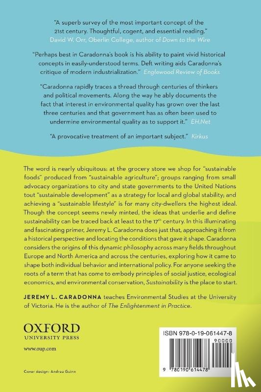 Caradonna, Jeremy L. (Associate Professor - Sustainability