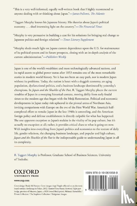 Murphy, R. Taggart (Professor - Japan and the Shackles of the Past
