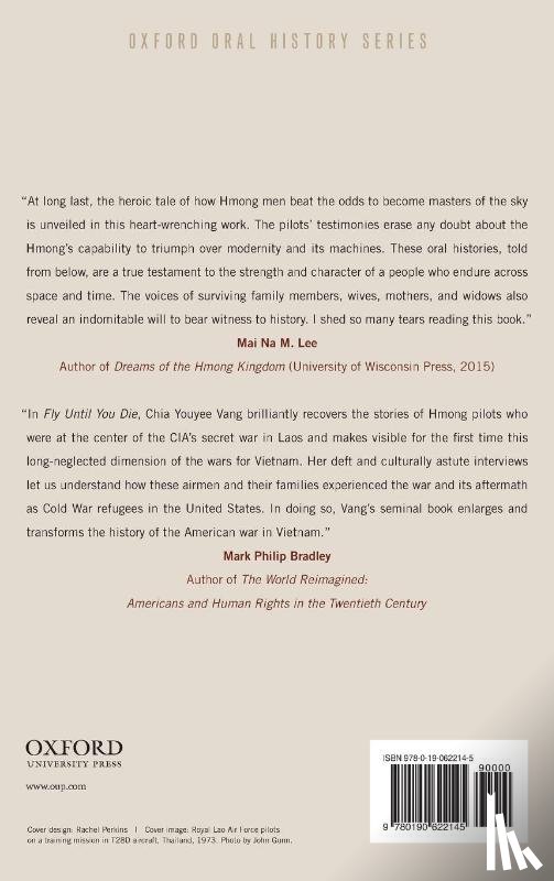 Vang, Chia Youyee (Professor of History - Fly Until You Die