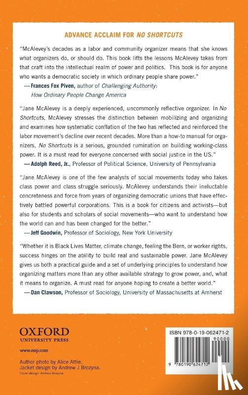 McAlevey, Jane F. (Post Doctoral Fellow - No Shortcuts